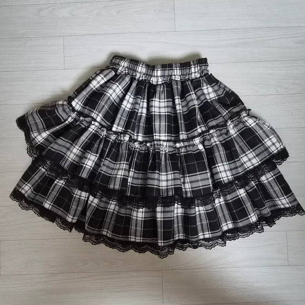 [BUNJANG] Volcan Jirey Type Skirt / 볼칸 스커트 volcan 지뢰계 양산형 양지뢰