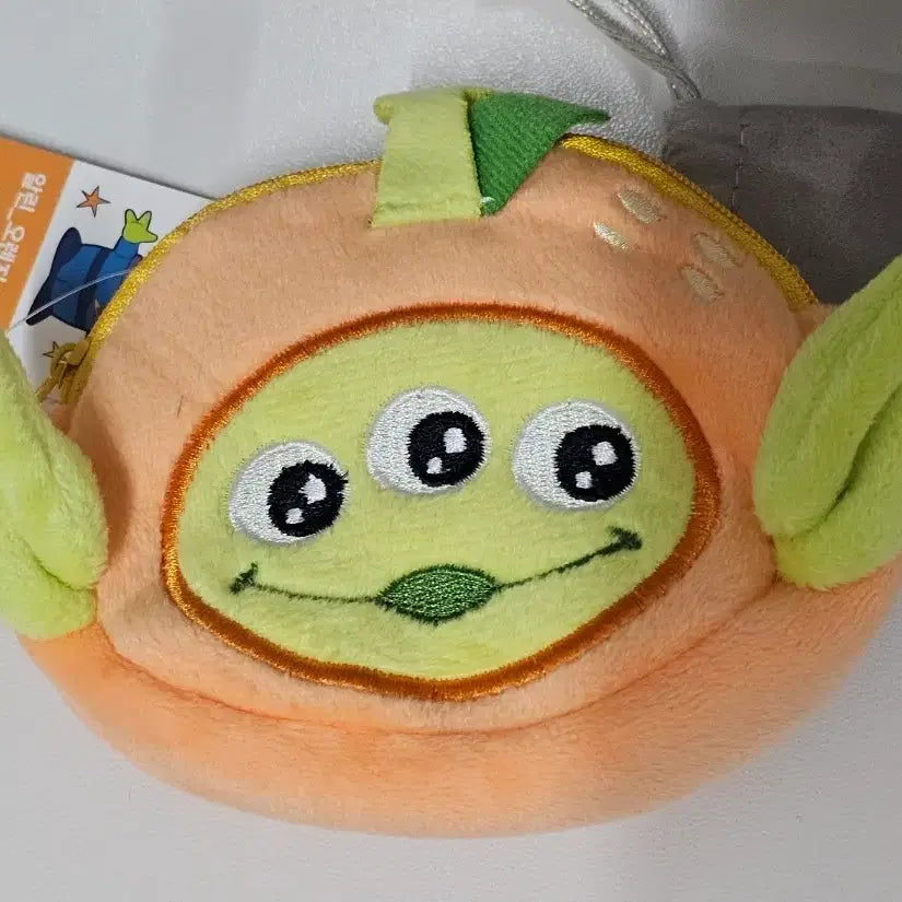 [BUNJANG] Daiso Alien Pouch Orange New / 다이소 알린 파우치 오렌지 새상품