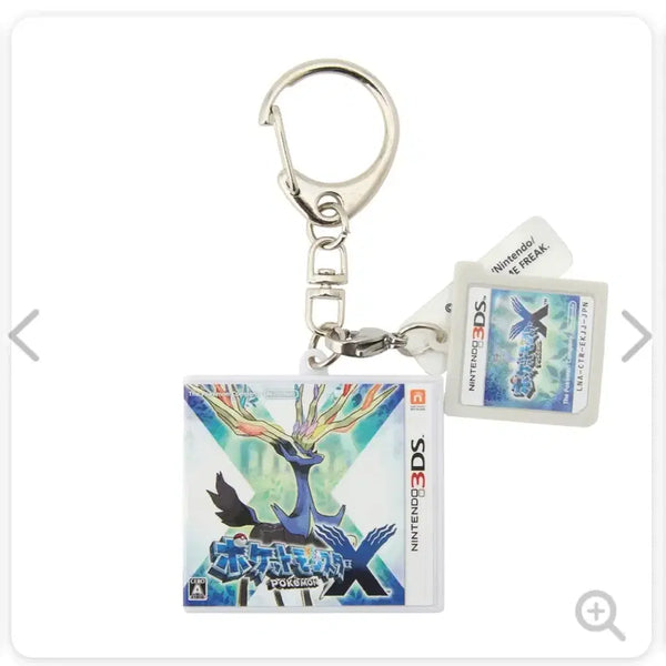 [BUNJANG] Pokemon X Cartridge Keychain Nintendo DS Chip Charm / 포켓몬스터X 카트리지 키링 포켓몬 30주년 닌텐도ds 칩 키링