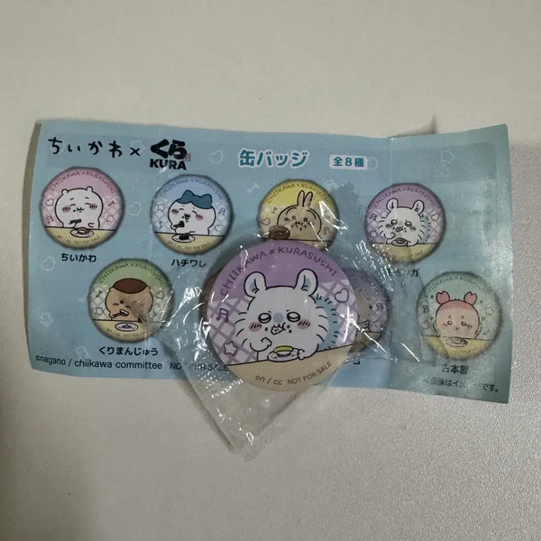 [BUNJANG] Monchou Momonga Kurastamp Can Badge / 먼작귀 모몽가 쿠라스시 캔뱃지 새상품