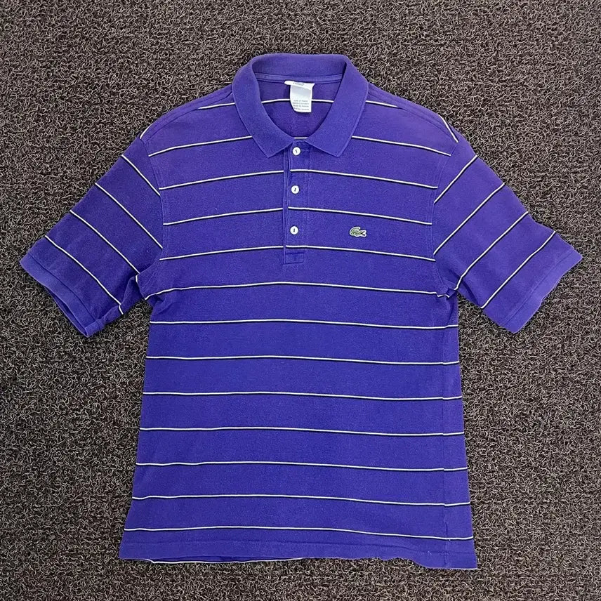 [BUNJANG] Lacoste French-Made Short-Sleeve Polo Shirt / 라코스테 반팔 카라티