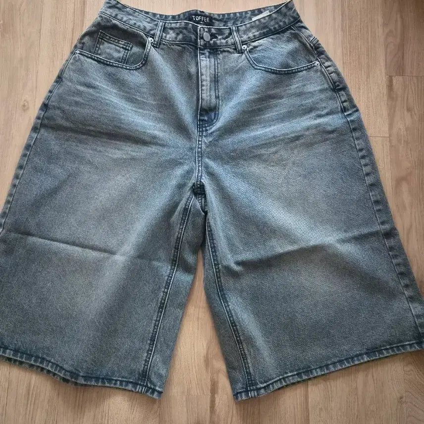 [BUNJANG] TOPI Denim Bermuda Pants XL / 토피 데님 버뮤다 남성  팬츠 XL새옷