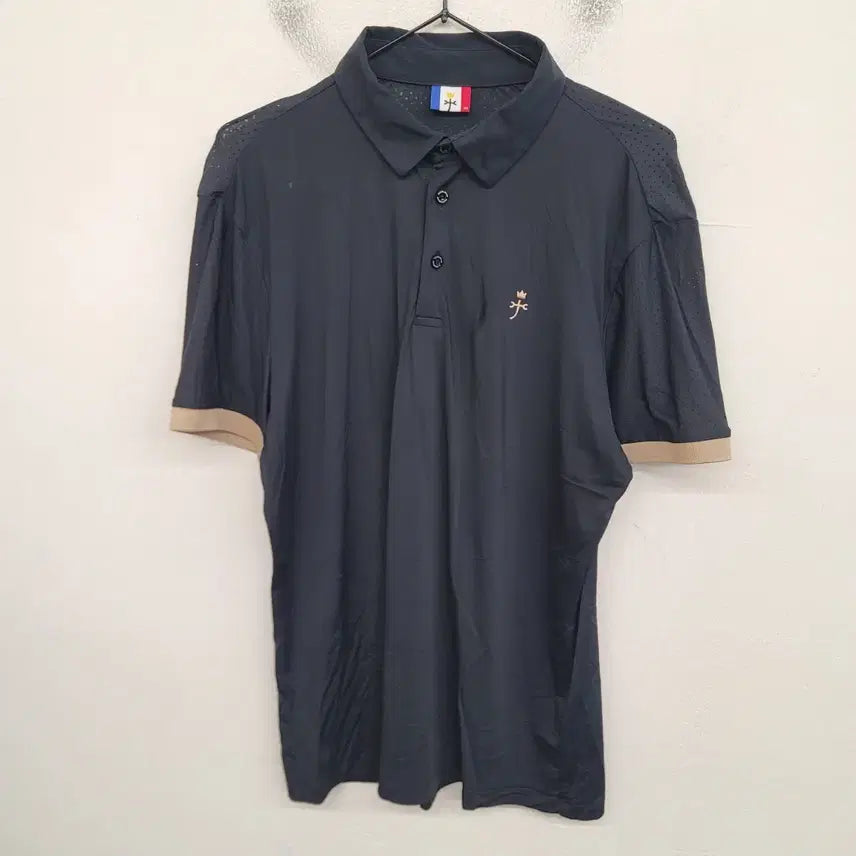[BUNJANG] Castelbajac Golf Functional Short-Sleeve Polo Shirt (Size 100/L) / [100/L] 까스텔바작 골프 기능성 반팔 카라티