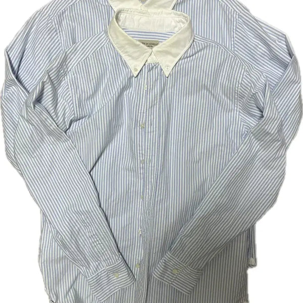 [BUNJANG] Man in Jungle Stripe Shirt - Bundle Set (L) / 맨인정글 스트라이프 셔츠 L 2개 일괄