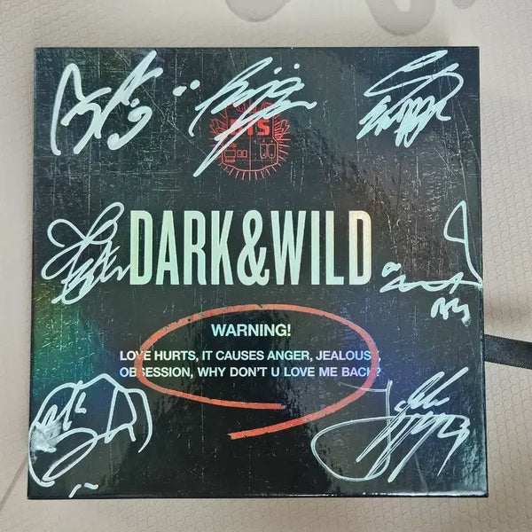 [BUNJANG] BTS Dark & Wild Autographed Album (Not for Sale) / 방탄소년단 다크앤와일드 dark and wild 비매 친필 사인 앨범