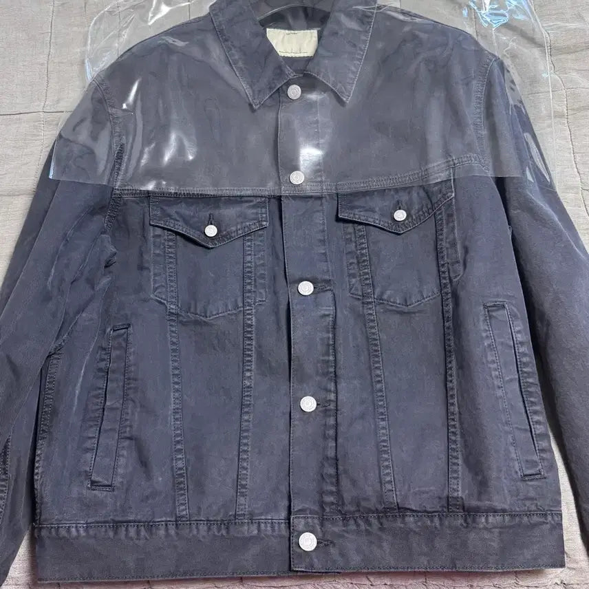 [BUNJANG] Pottery Denim Trucker Jacket Type 3 Washed Black / 포터리 데님 트러커 타입3 워시드블랙