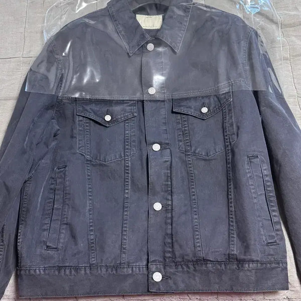 [BUNJANG] Pottery Denim Trucker Jacket Type 3 Washed Black / 포터리 데님 트러커 타입3 워시드블랙