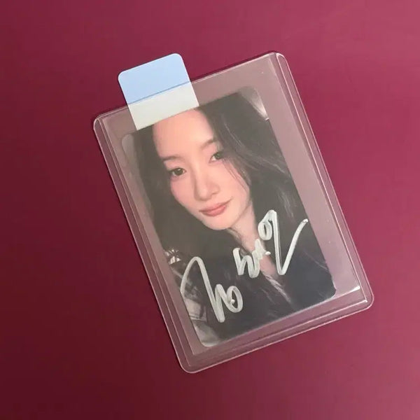 [BUNJANG] IOI Jung Chaeyeon Signed POB Photocard / 아이오아이 정채연 친필싸인 미공포