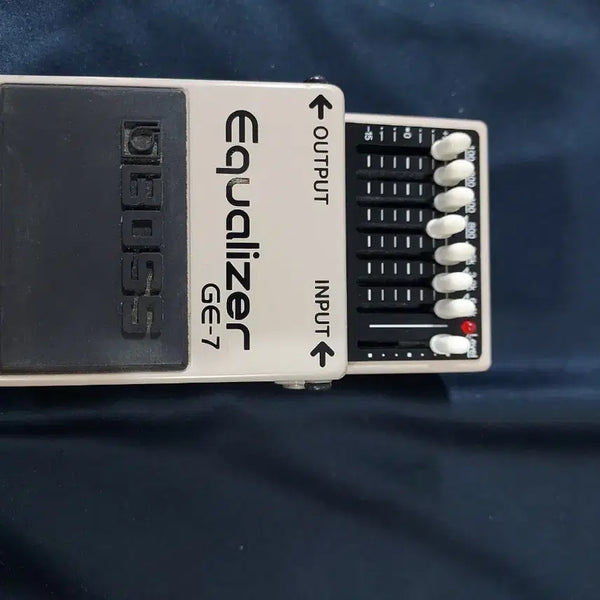 [BUNJANG] Boss GE-7 7-Band Graphic Equalizer Bass Effects Pedal / 보스 베이스 이펙터 이퀄라이저 ge-7