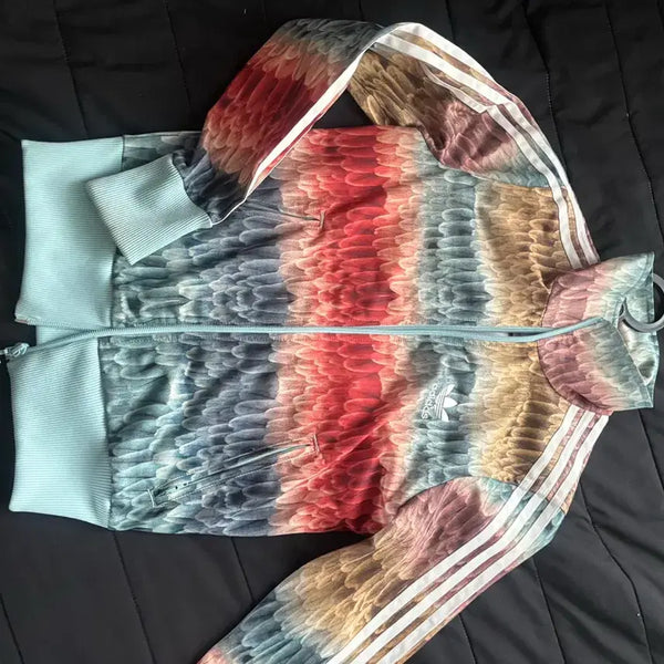[BUNJANG] Adidas All-Over Print Track Top Jersey / 아디다스 트랙탑 올오버 프린트 져지