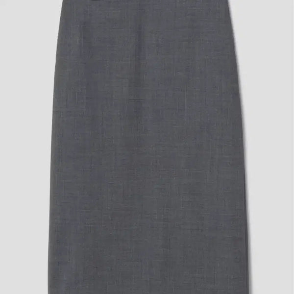 [BUNJANG] The Aperture Alan H Skirt Charcoal Long Skirt / 디애퍼처 스커트 Alan H Skirt
