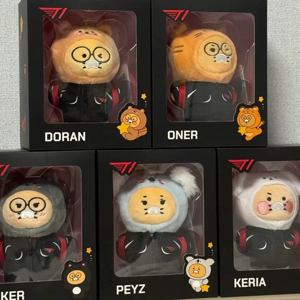 [BUNJANG] Kakao Friends Choon-sik Plush Doll Bundle (Unsealed) / T1 춘식이 인형 일괄 미개봉 (도란 오너 페이커 페이즈 케리아)