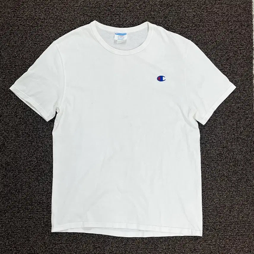 [BUNJANG] Champion Short Sleeve T-Shirt White (L) / 챔피온 반팔 티셔츠 화이트(L)