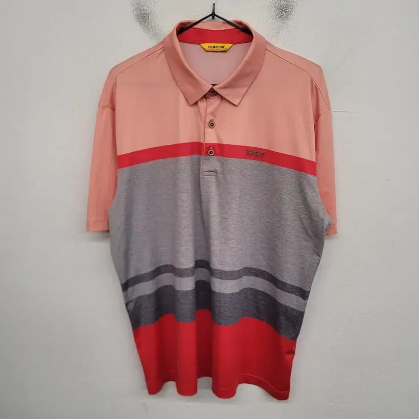 [BUNJANG] Mako Golf Functional Short-Sleeve Polo T-Shirt XL / [105/XL] 마코 골프 기능성 반팔 카라티