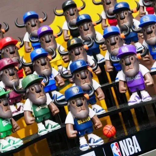 [BUNJANG] NBA 30 Teams Collaboration New Era Mini Figures / NBA 30팀 피규어(뉴에라 콜라보)
