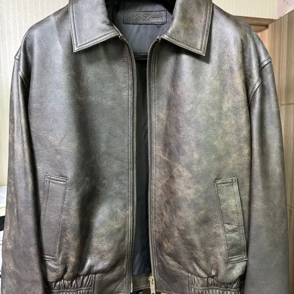 [BUNJANG] Noir Larmes Standard Semi-Over JK#4 (Crack Dist) Size 48 / 느와르 라르메스 JK4 (CRACK DIST) 48사이즈 판매