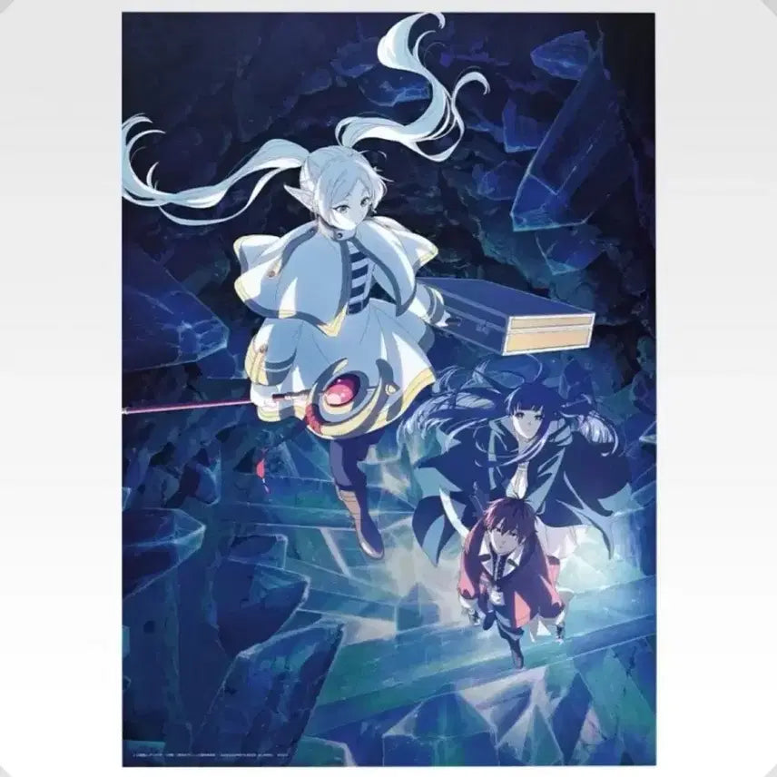 [BUNJANG] Frieren: Beyond Journey's End B Prize Metallic Visual A3 Poster / 장송의프리렌 b상 메탈릭 비주얼 A3포스터