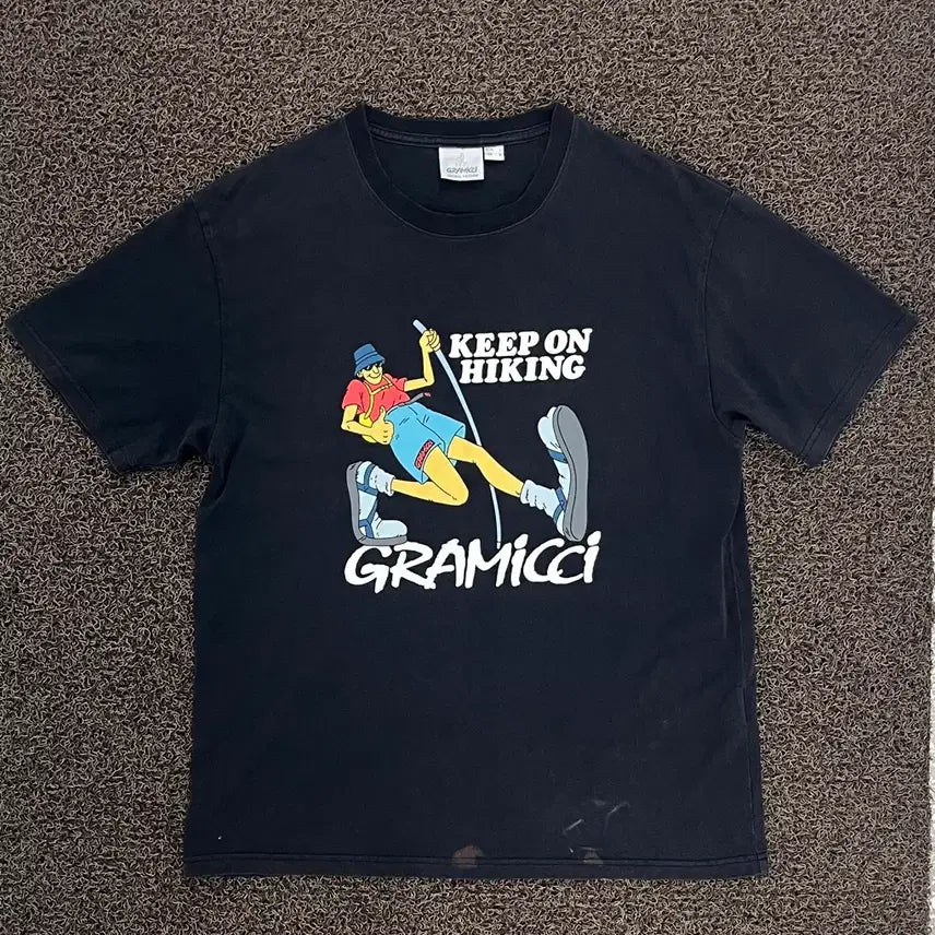 [BUNJANG] Gramicci Graphic Print T-Shirt (L) / 그라미치 반팔 티셔츠 (L)
