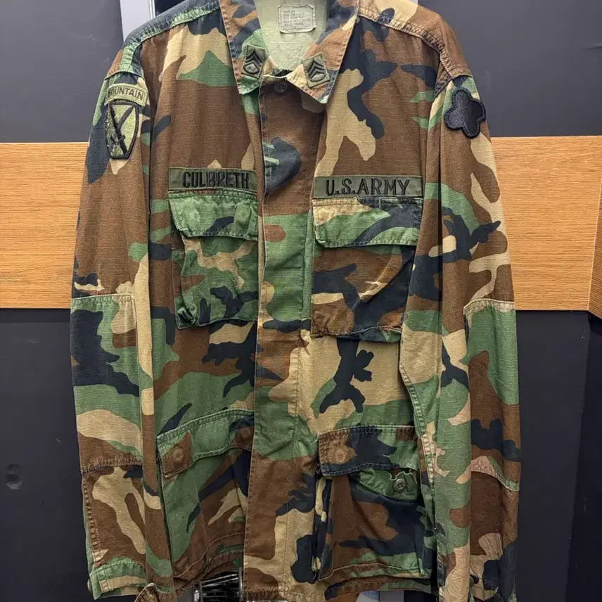 [BUNJANG] US Army BDU Combat Coat 80s / U.S. ARMY BDU 80s combat coat