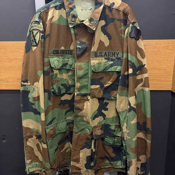 [BUNJANG] US Army BDU Combat Coat 80s / U.S. ARMY BDU 80s combat coat
