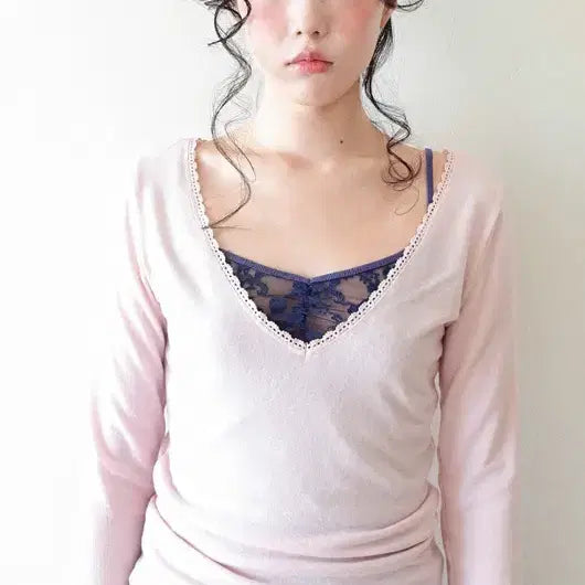 [BUNJANG] Shop Fairy Iris Long Top (Pink) / 샵페어리 iris long top (pink) 아이리스 롱 탑