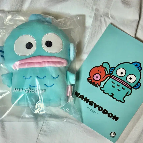 [BUNJANG] Sanrio Hangyodon Doll + Poster Bundle Set / 산리오 한교동 인형 + 포스터 일괄