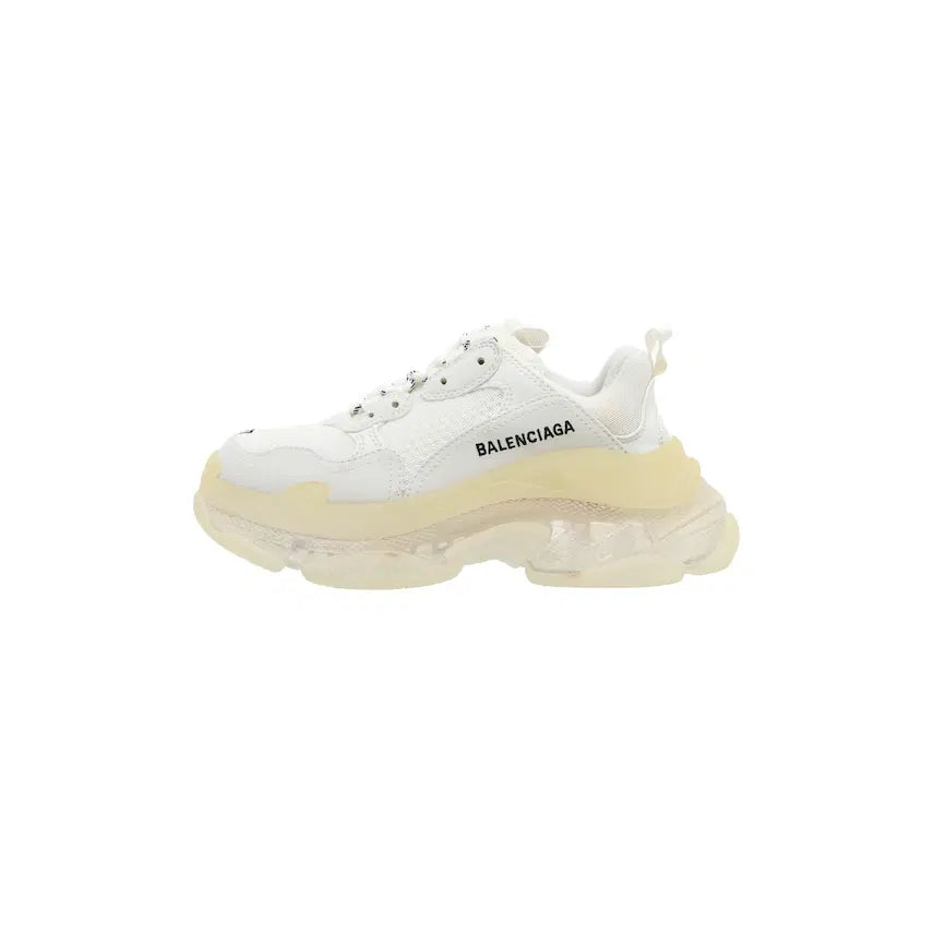 [BUNJANG] Balenciaga Triple S Sneakers Clear Sole White / (W) 발렌시아가 트리플 S 스니커즈 클리어 솔 화이트