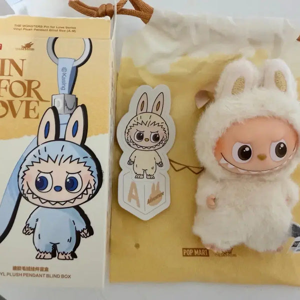 [BUNJANG] Labubu Password Series A Keychain / 라부부 비밀번호 시리즈 A