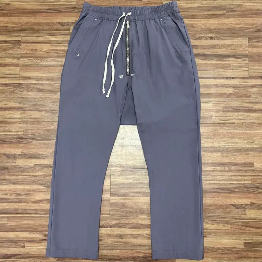 [BUNJANG] Rick Owens Bella Eggplant Wool Blend Trousers / 릭오웬스 릭 오웬스 벨라 연보라 zl 롱팬츠 팬츠 50 32 34 바지