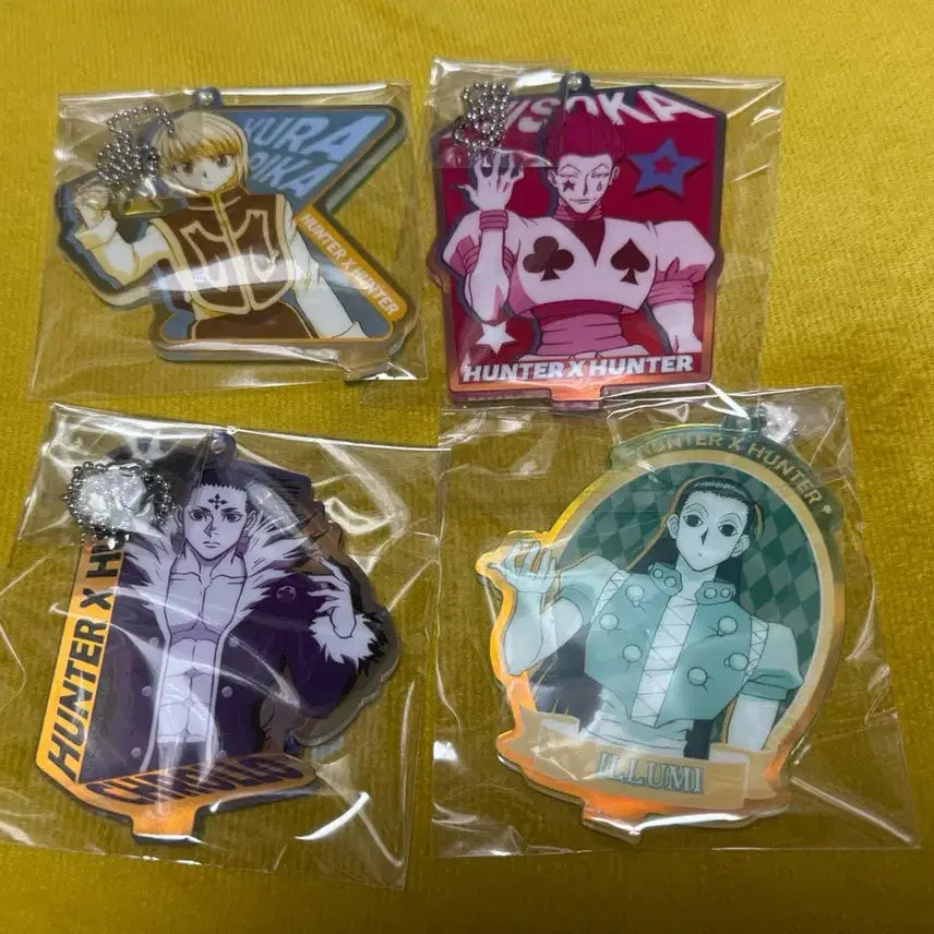 [BUNJANG] Hunter x Hunter Official Acrylic Stand & Keychain / 헌터헌터 중국 굿즈 정품 아크릴스탠드&키링
