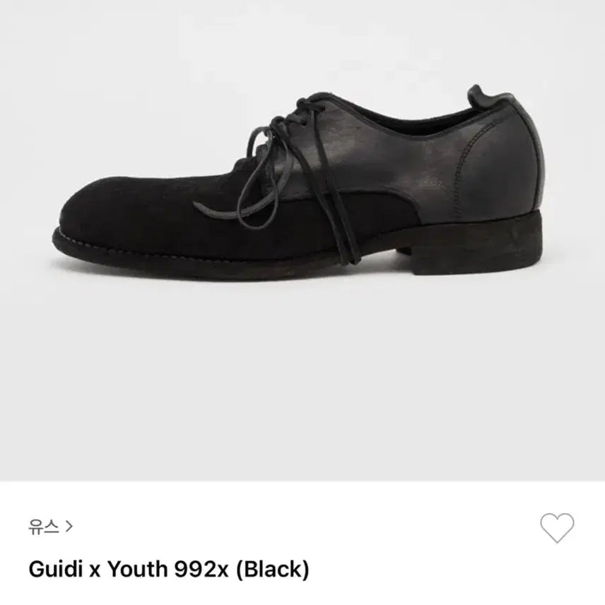 [BUNJANG] Youth x Guidi 992X Classic Derby Leather Shoes - Size 43 / 유스 구이디 992x 43사이즈