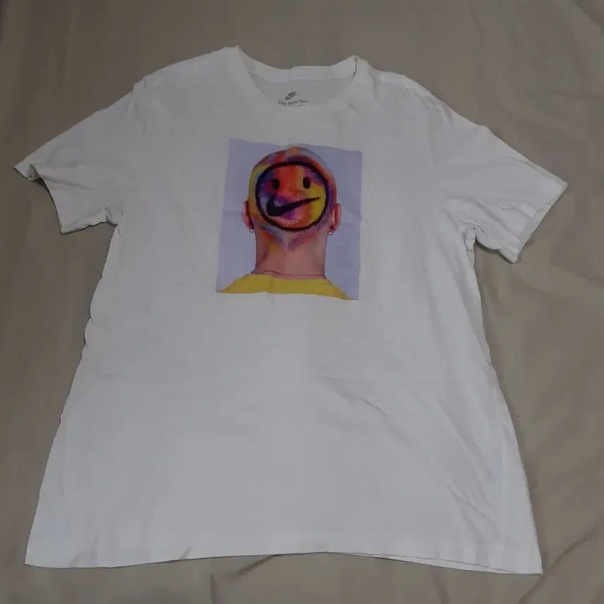 [BUNJANG] Nike Smile Graphic Short Sleeve T-Shirt XL / 나이키 스마일 그래픽 반팔 티셔츠 XL