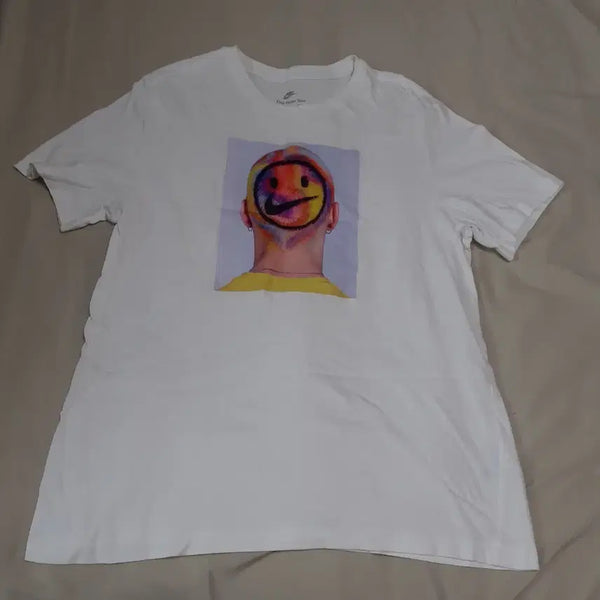 [BUNJANG] Nike Smile Graphic Short Sleeve T-Shirt XL / 나이키 스마일 그래픽 반팔 티셔츠 XL