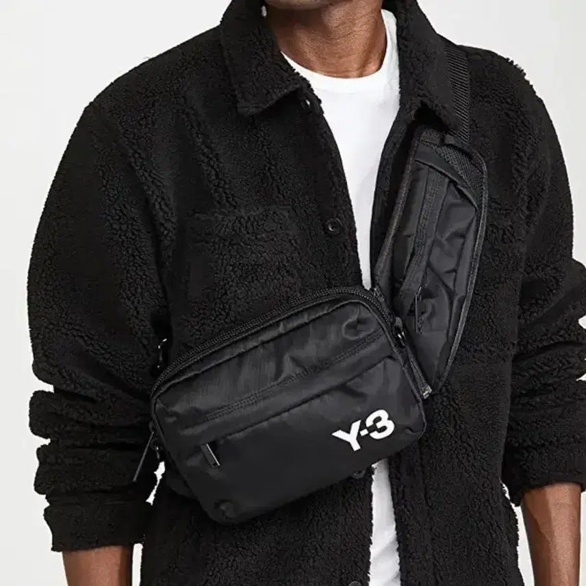 [BUNJANG] Y-3 Yohji Yamamoto Crossbody Bag Black / Y-3 요지 야마모토 크로스백 블랙