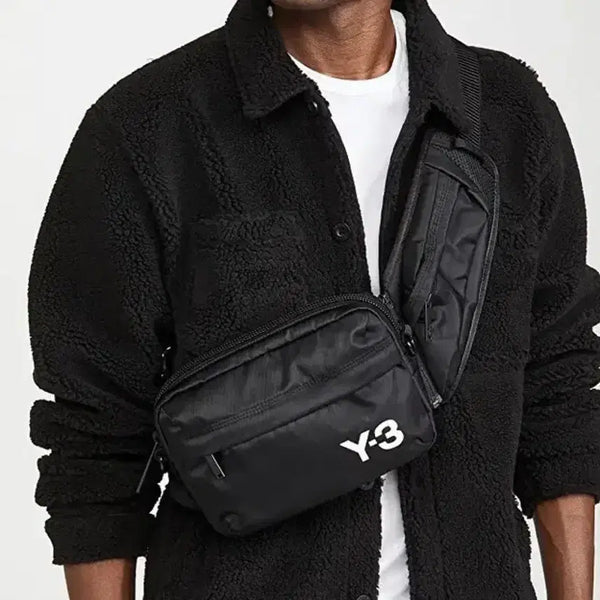 [BUNJANG] Y-3 Yohji Yamamoto Crossbody Bag Black / Y-3 요지 야마모토 크로스백 블랙