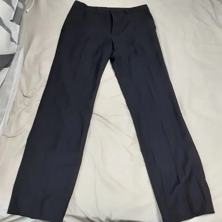 [BUNJANG] Ggiano Black Dress Pants / 지지아노 블랙 슬랙스 정장바지 행사복 정장팬츠