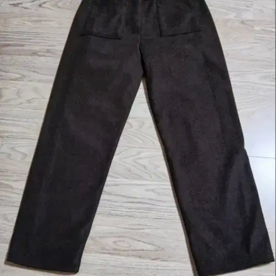 [BUNJANG] Everlast Brushed Brown Wide Pants - Size 55 / 새상품) 에버래스트 기모 브라운 와이드 팬츠 55