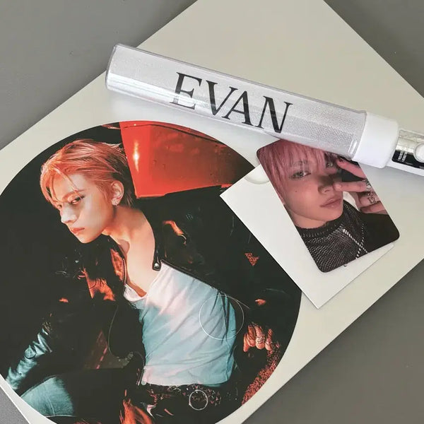 [BUNJANG] Enhypen Heeseung Music Show Fan Photocard / 에반 희승 음방 부채 포카 응원봉 양도