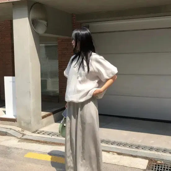 [BUNJANG] Feaven Linen Slacks / 피븐 린넨 슬랙스