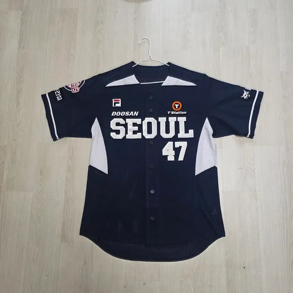 [BUNJANG] Doosan Bears Doosan Wei KOBE 110 Seoul Uniform / 두산 휠라 서울유니폼 곽빈 110
