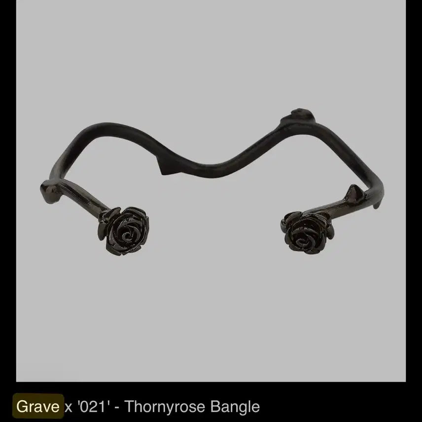 [BUNJANG] Noel Grave '021' Thornyrose Bangle / 노엘 Grave x '021' - Thornyrose Bangle