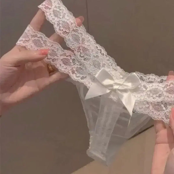 [BUNJANG] Women's Vintage Loose Fit Panties (Pre-owned) / 애장템 중고 여리핏 라인 팬티