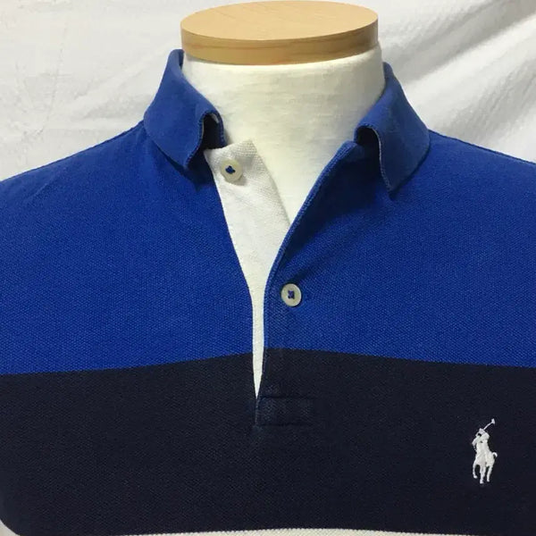 [BUNJANG] Polo Ralph Lauren Striped Polo Shirt Size S / 폴로 랄프로렌 스트라이프 카라티 S