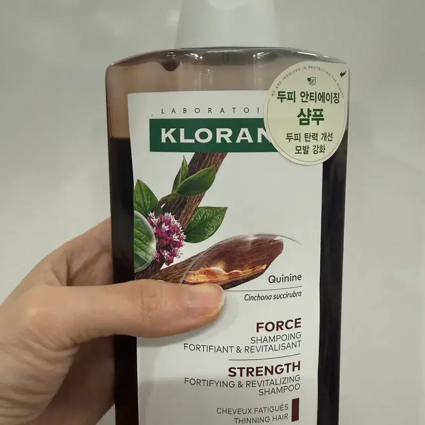 [BUNJANG] Klorane Quinine & Edelweiss Shampoo 400ml / [클로란] 퀴닌 에델바이스 샴푸 400ml