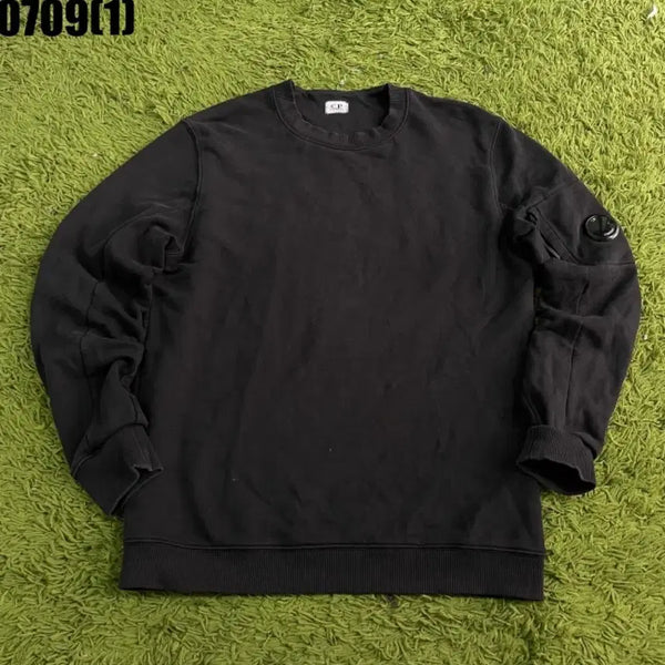 [BUNJANG] CP Company Black Sweatshirt M / CP컴퍼니 맨투맨 블랙 M