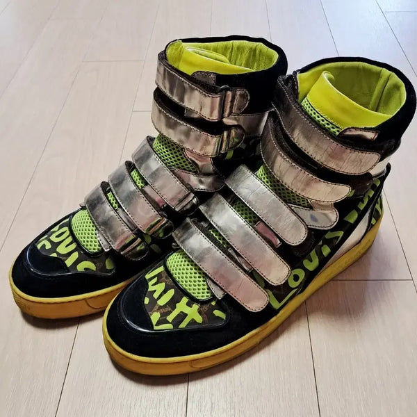 [BUNJANG] Louis Vuitton x Stephen Sprouse Graffiti High-Top Sneakers / 루이비통 그래피티 하이탑 스니커즈