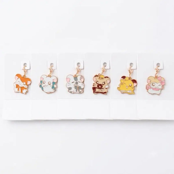 [BUNJANG] Hamtaro Metal Keychain Set / 방가방가햄토리 금속 키링 (풀세트)