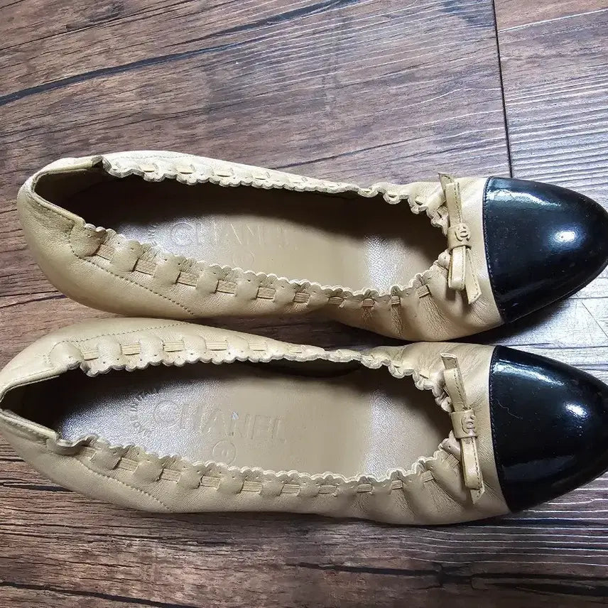 [BUNJANG] Chanel Ribbon Shirring Pumps Heel (Size 240-245, 8cm Heel) / 샤넬 리본 셔링 펌프스 힐