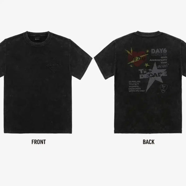 [BUNJANG] DAY6 Japan MD Kobe Concert T-Shirt / 데이식스 일본md 고베콘 반팔티셔츠 새상품