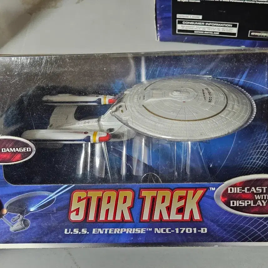 [BUNJANG] Star Trek USS Enterprise NCC-1701-D Die-cast Figure / 스타트렉 USS 엔터프라이즈 NCC-1701-D 다이캐스트 피규어
